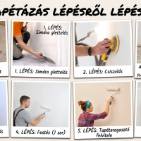 Tapétázás menete
