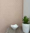 Rózsaszín tapéta vlies pöttyös mintás gyerek design 03541d. 