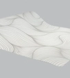 Elegáns 3D Hatású Vonalas Tapéta – Krém és Szürke 6230409-21 