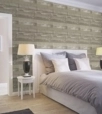 Deszka mintás bézs modern tapéta 488722 