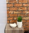 Vörös koptatott tégla mintás design tapéta 278217 