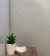 Rombusz mintás kék tapéta 414158 