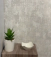 Barna pöttyös mosott mintás modern tapéta 101501 