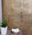 Négyzet mintás modern arany tapéta 428223 