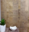 Négyzet mintás modern arany tapéta 428223 