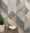 Geometrikus mintás papír tapéta 278828 