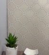 Bézs marokkói mintás vlies design tapéta 2493-60 