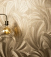 Arany-Bronz Tollmintás Vlies Tapéta 10476-30