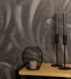 Antracit-Bronz Tollmintás Vlies Tapéta 10476-47