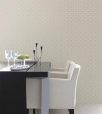 Elegáns Art Deco Geometriai Mintás Krém-Arany Vlies Tapéta F-PL3001
