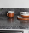 200-3182 Sötét szürke beton hatású minta 45 cm széles