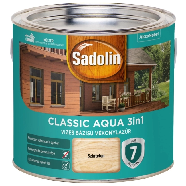 Sadolin Classic Aqua Színtelen 2,5 L