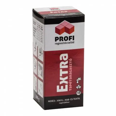 Profi Extra Tap Ragasztó Piros 200g