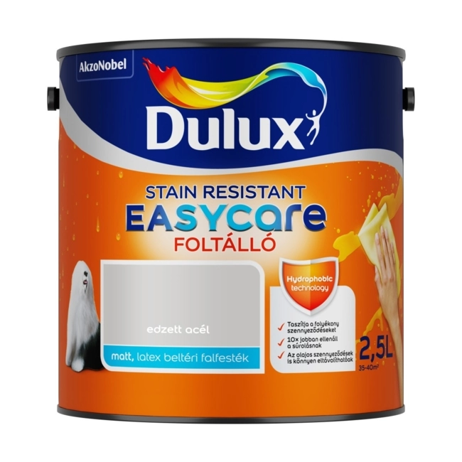 Dulux EasyCare Edzett acél 2,5 L 7
