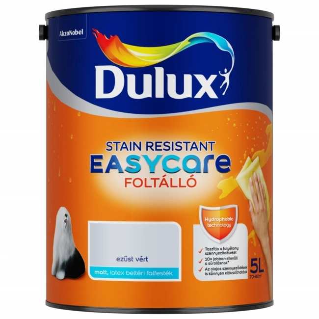 Dulux EasyCare Ezüst vért 5 L 15