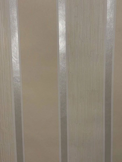 Csíkos tapéta modern sárga 51724