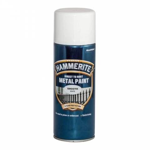 Hammerite Spray Fényes fehér 400 ml Smooth