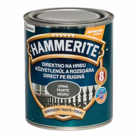 Hammerite Homokszórt Fekete 0,75 L