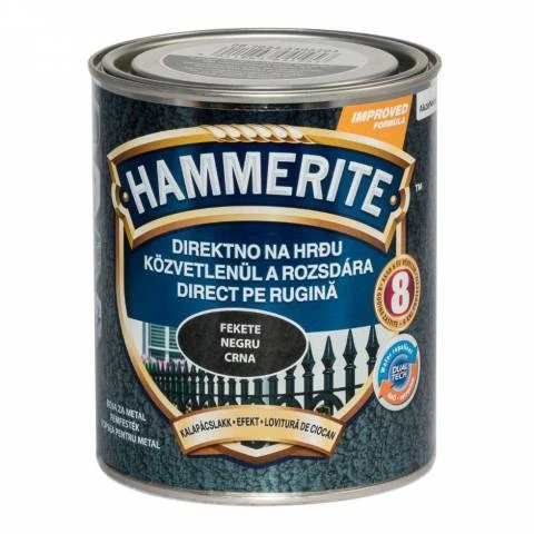 Hammerite Kalapácslakk Fekete 0,75 L