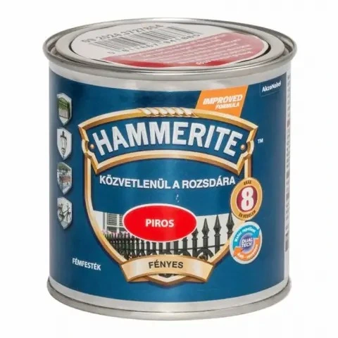 Hammerite Fényes Piros 0,25 L