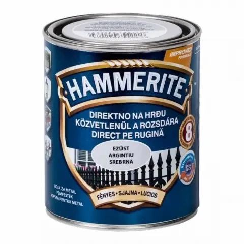 Hammerite Fényes Ezüst 0,75 L