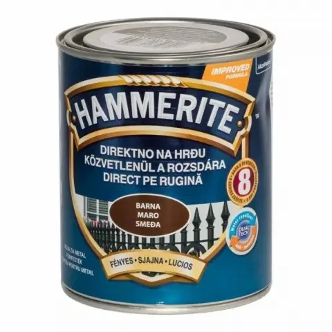 Hammerite Fényes Barna 0,75 L