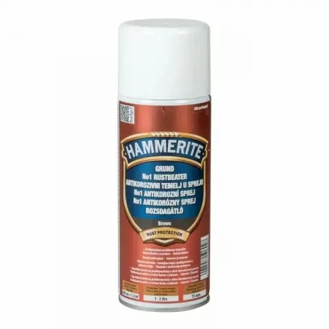 Hammerite Spray Rozsdagátló barna 400 ml