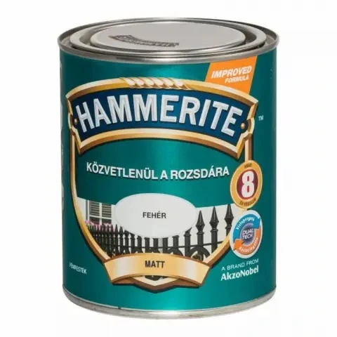 Hammerite Matt Fehér 0,75 L