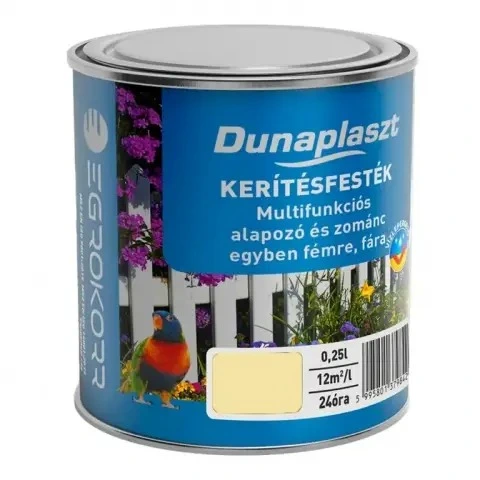 Dunaplaszt Kerítésf. Krém 420 0,25l