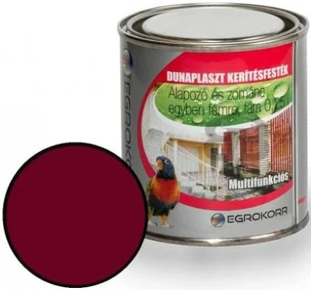 Dunaplaszt Keritesf. Bordó 0,25l