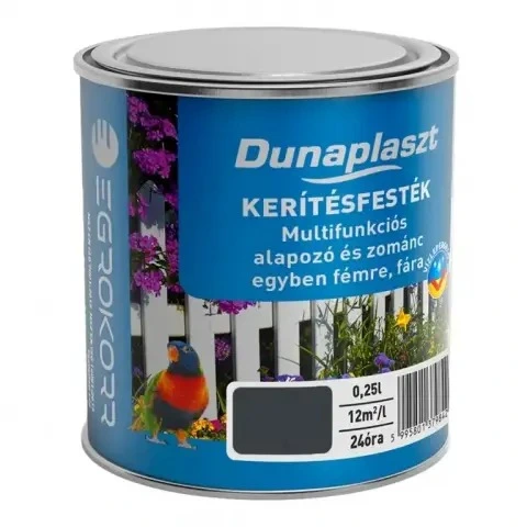 Dunaplaszt Keritesf. Antracit 0,25L