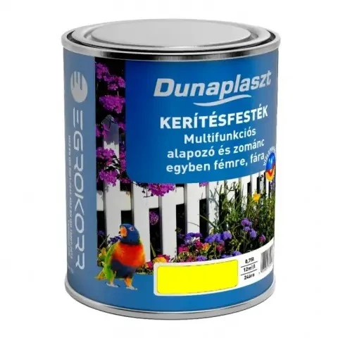 Dunaplaszt Keritesf. Citromsárga 400 0,75l