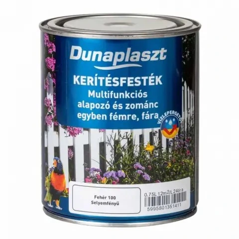 Dunaplaszt Keritesf. Feher 100 0.75l