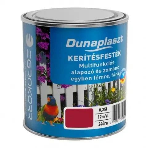 Dunaplaszt Keritesf. Voros 800 0.25l