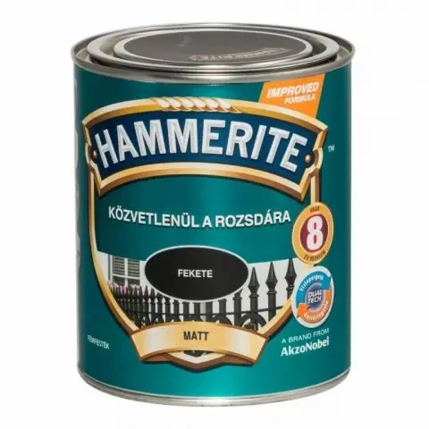 Hammerite Matt Fekete 0,75 L