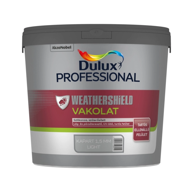 Dulux Professional Weathershield Vékonyvakolat, KAPART 1,5mm Light 24 KG