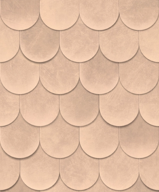 Pikkelymintás betonhatású 3D vlies tapéta púderezett 81658