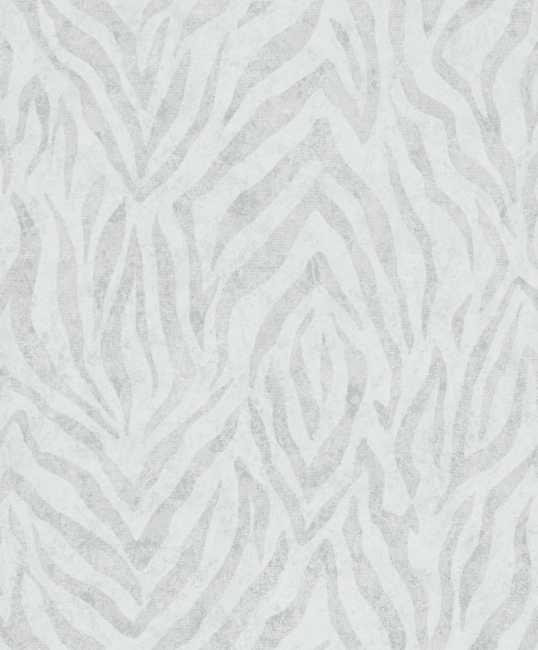 Világosszürke Zebra Mintás Vlies Tapéta ( 34815