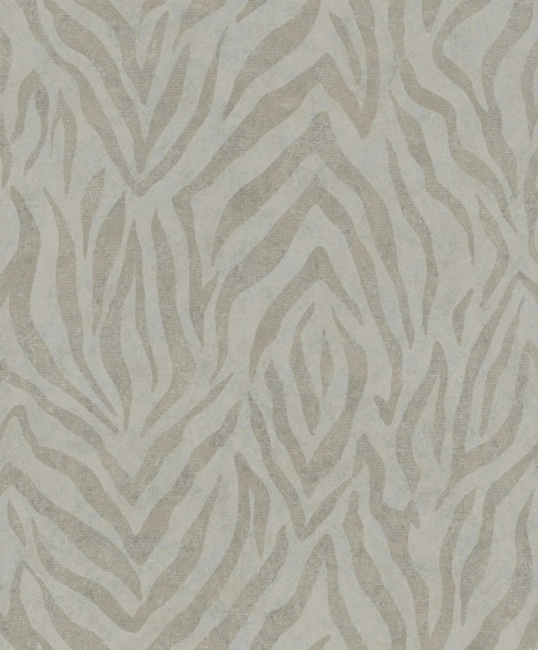Bézs / Taupe Zebra Mintás Vlies Tapéta 34816
