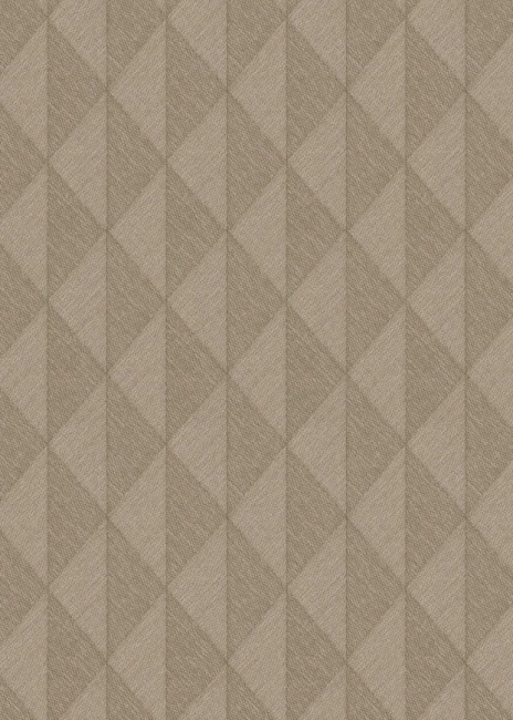 Geometrikus mintás vlies tapéta, melegbarna / taupe 10524-11