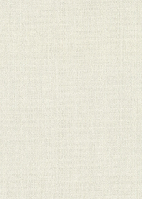 Textilhatású egyszínű vlies tapéta, világos krém / csontfehér 10542-14