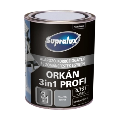 Supralux Orkán 3in1 Profi RAL7037 Szürke 0,75L