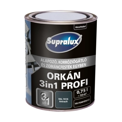 Supralux Orkán 3in1 Profi RAL7016 Antracit 0,75L