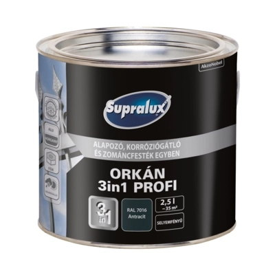 Supralux Orkán 3in1 Profi RAL7016 Antracit 2,5L