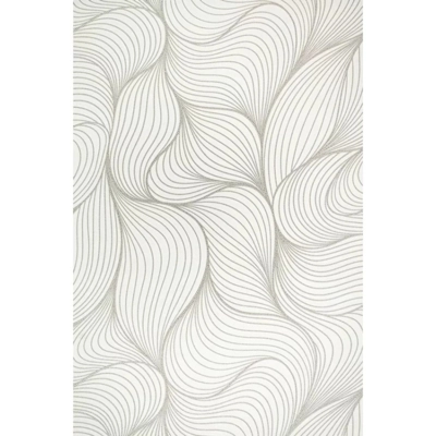 Elegáns 3D Hatású Vonalas Tapéta – Krém és Szürke 6230409-21 