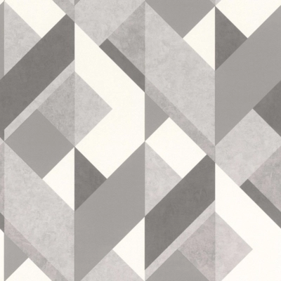 Geometrikus mintás szürke vlies tapéta 278835 