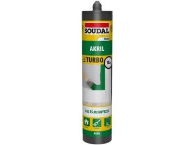 Soudal akril turbo fehér 280ml