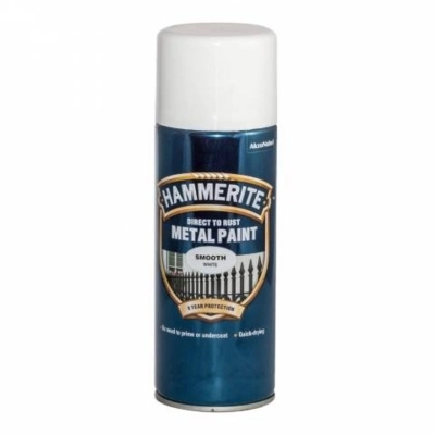 Hammerite Spray Fényes fehér 400 ml Smooth