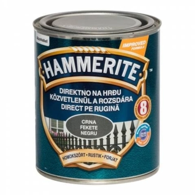 Hammerite Homokszórt Fekete 0,75 L