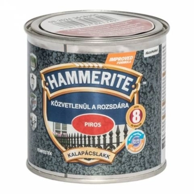 Hammerite Kalapácslakk Piros 0,25 L